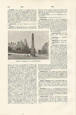 LAMINA SALVAT 80488: Obelisco en Barnsley