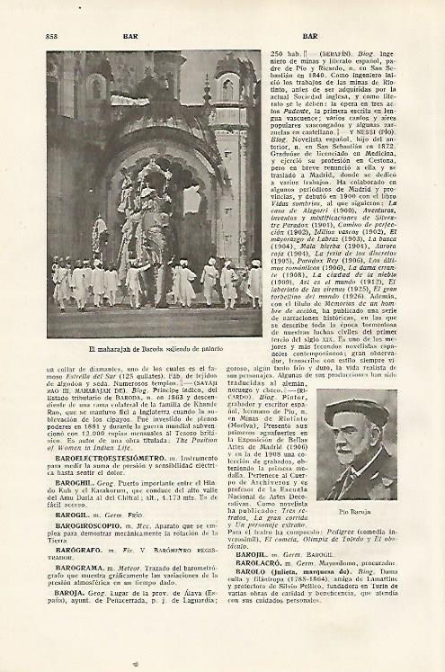 LAMINA SALVAT 80489: El maharaja de Baroda saliendo de palacio