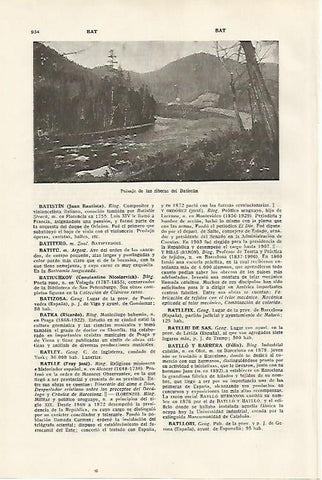LAMINA SALVAT 80515: Paisaje de las riberas del Batiscan