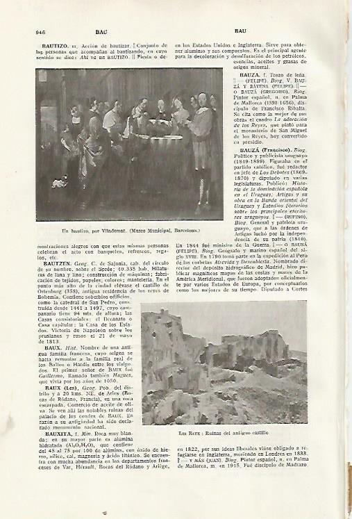 LAMINA SALVAT 80518: Castillo de Les Baux