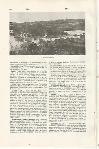 LAMINA SALVAT 80525: Bahia de Beagle