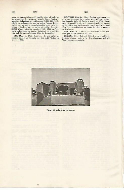 LAMINA SALVAT 80532: Palacio de los Duques de Bejar