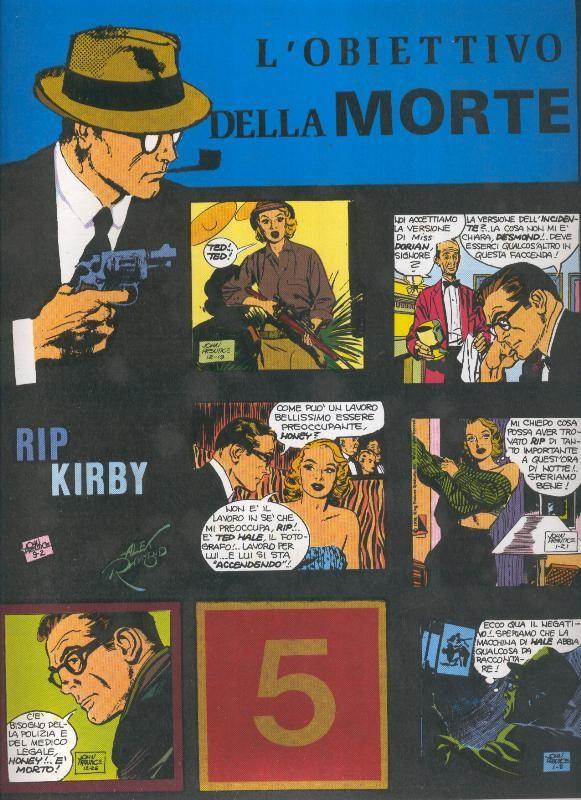 Rip Kirby de John Prentice numero 05: L, obiettivo della morte