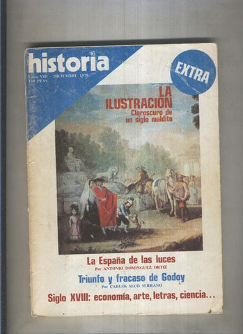 Historia 16 extra numero 08: la ilustracion, claroscuro de un siglo maldito