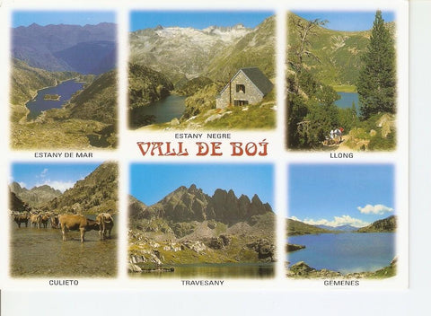 Postal 039300 : Vall de Boi. Llacs