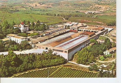 Postal 039843 : Cavas Codorniu. Exteriores