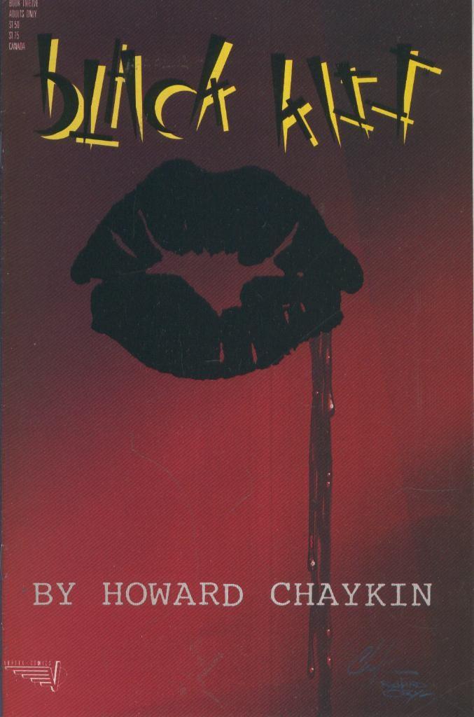 BLACK KISS by Howard Chaykin Vol.1 No.12