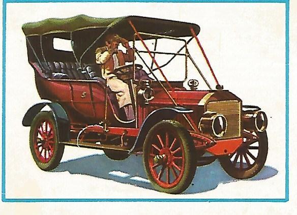 CROMO CHOCOLATES LAS COMAS - El Automovil Serie I Coches antiguos no 59 - Pierce Great Arrow