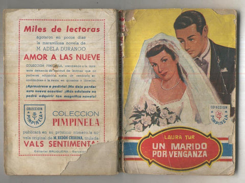 Pimpinela numero 111: Un marido por venganza (cubierta en mal estado)