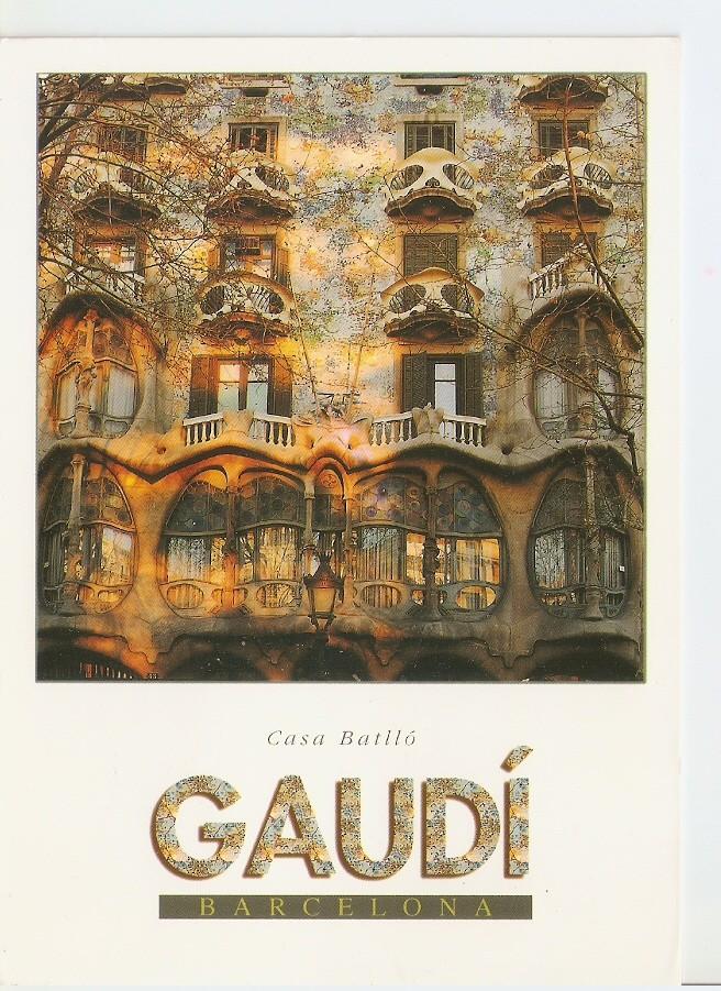 Postal 045797 : Gaudi. Casa Batllo