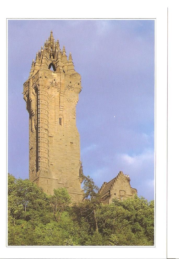 Postal 046741 : Wallace Monument Abbey Craig near Stirling Scotland