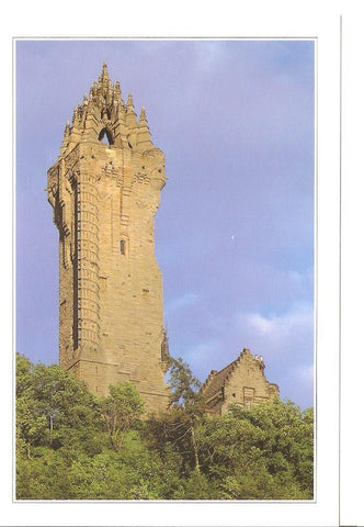Postal 046741 : Wallace Monument Abbey Craig near Stirling Scotland