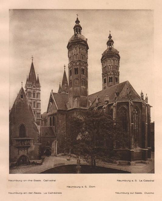 Lamina/Foto KURT HIELSCHE Deuschtland No. 101: NAUMBURG ON THE SAALE. CATHEDRAL