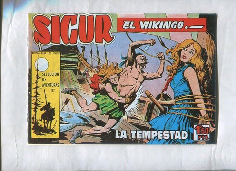 Facsimil: Sigur el vikingo numero 08: La tempestad