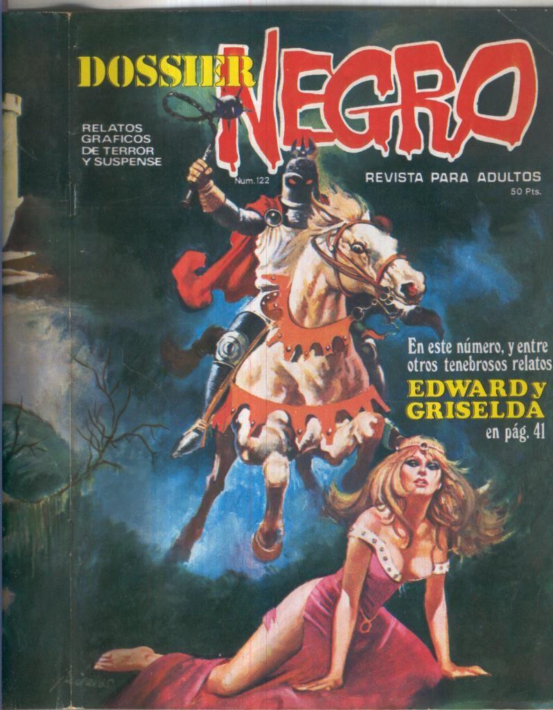 Dossier Negro numero 122 (numerado 3 en primera pagina interior)