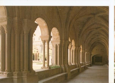 Postal 047497 : Abadia de poblet. Nau romanica del claustre