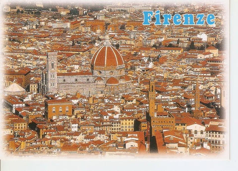Postal 046107 : View from the airplane. Firenze