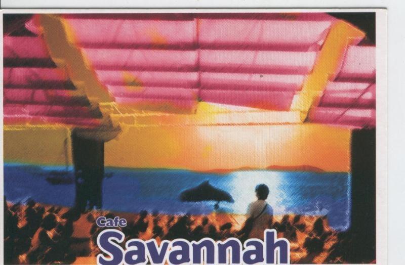 Postal 6592 : Publicitaria Savannah beach club, ibiza