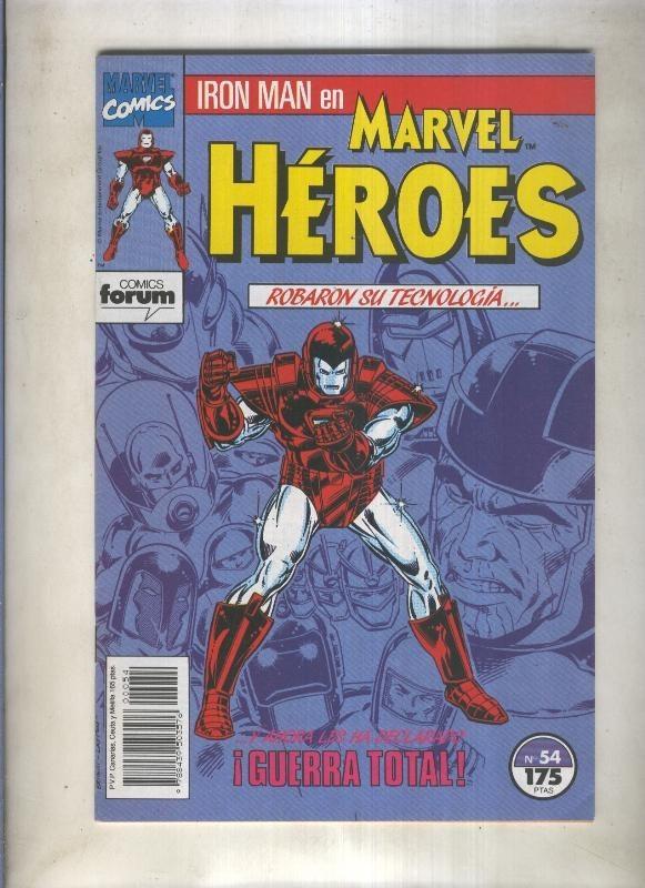 Marvel Heroes numero 54: Iron Man (numerado 2 en trasera)