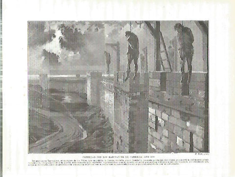 LAMINA 4249: Crueldad con los habitantes de Cambrils Tarragona en 1640