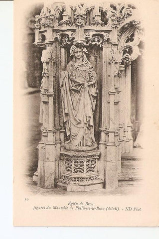 Postal 027280 : Eglise de Brou. Mausolee de Philibert-le-Beau (detail)