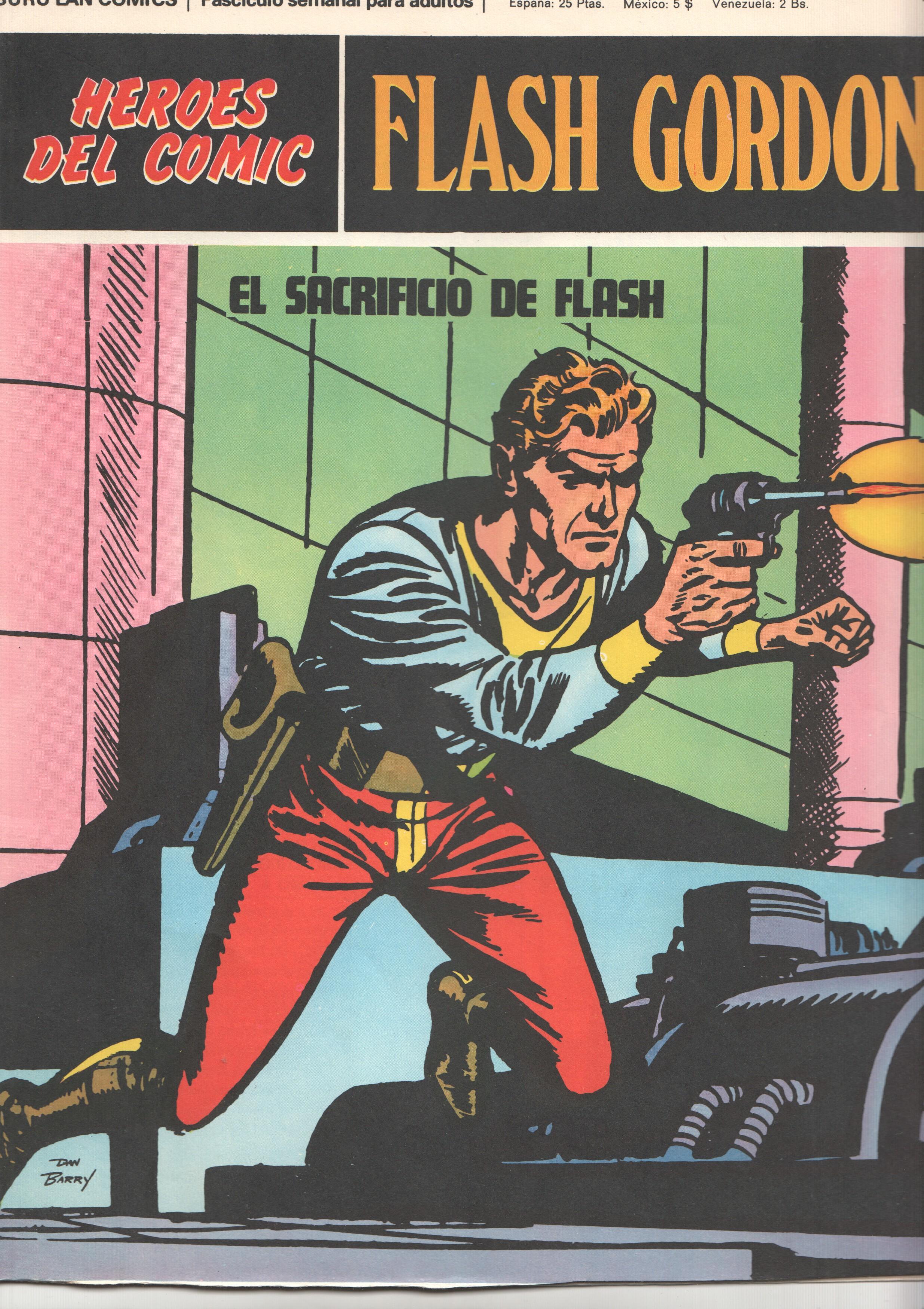 Flash Gordon de Burulan numero 044: El sacrificio de Flash