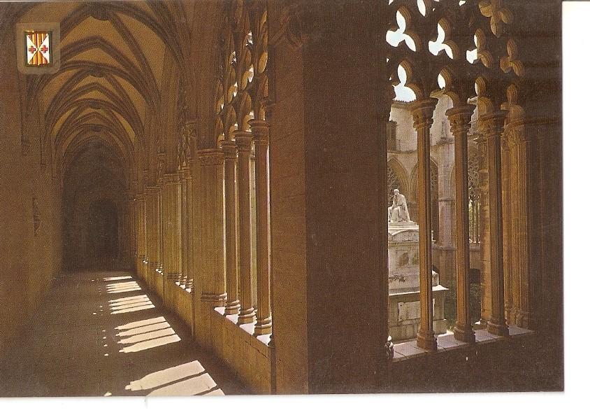 Postal 033951 : Vic (Barcelona). Ciutat dinteres turistic. Catedral. Claustro s. XIV y monumento sepulcral de Balmes