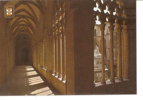 Postal 033951 : Vic (Barcelona). Ciutat dinteres turistic. Catedral. Claustro s. XIV y monumento sepulcral de Balmes