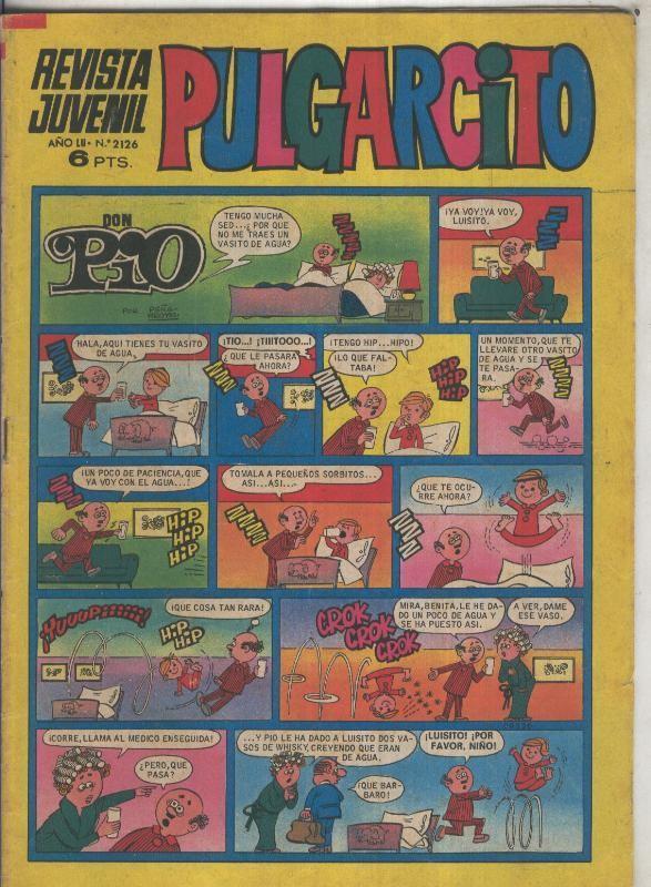 Pulgarcito numero 2126 (recortada pagina billetes de Mortadelo)