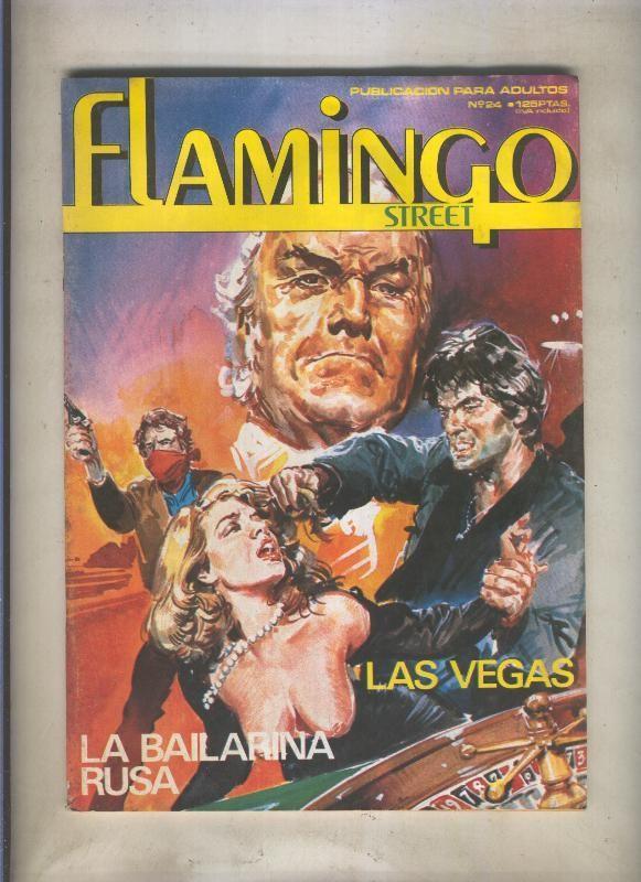 Flamingo street numero 24: Las Vegas (numerado 6 en trasera)