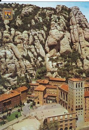 POSTAL 57967: Montserrat Monestir Detall
