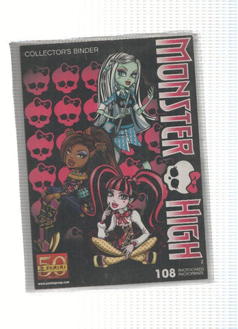 Album: MONSTER HIGH PHOTOCARDS: Album VACIO de Monster High Photoprints (PANINI 2011)