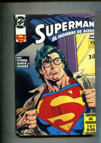 Superman el hombre de acero retapado 05 al 08