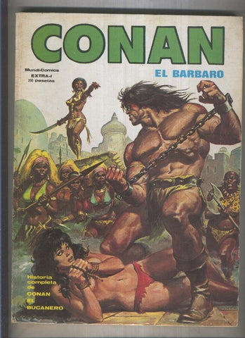 Antologia del comic extra Conan el Bucanero (numerado 3  en trasera)