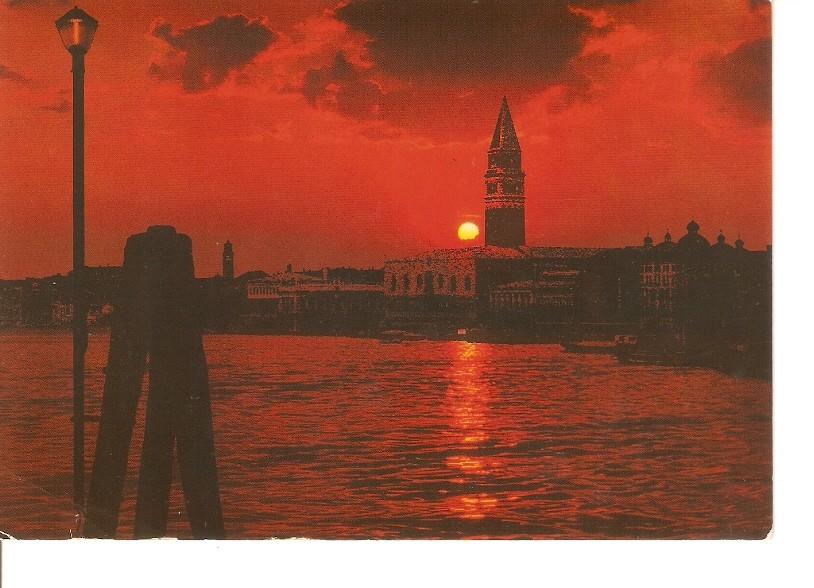 Postal 023052 : St. Mark Basin - Sunset - Venezia