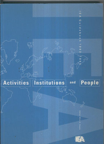 Activities Institutions and people