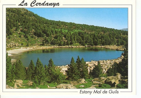 Postal 039584 : La Cerdanya. Estany Mal de Guils