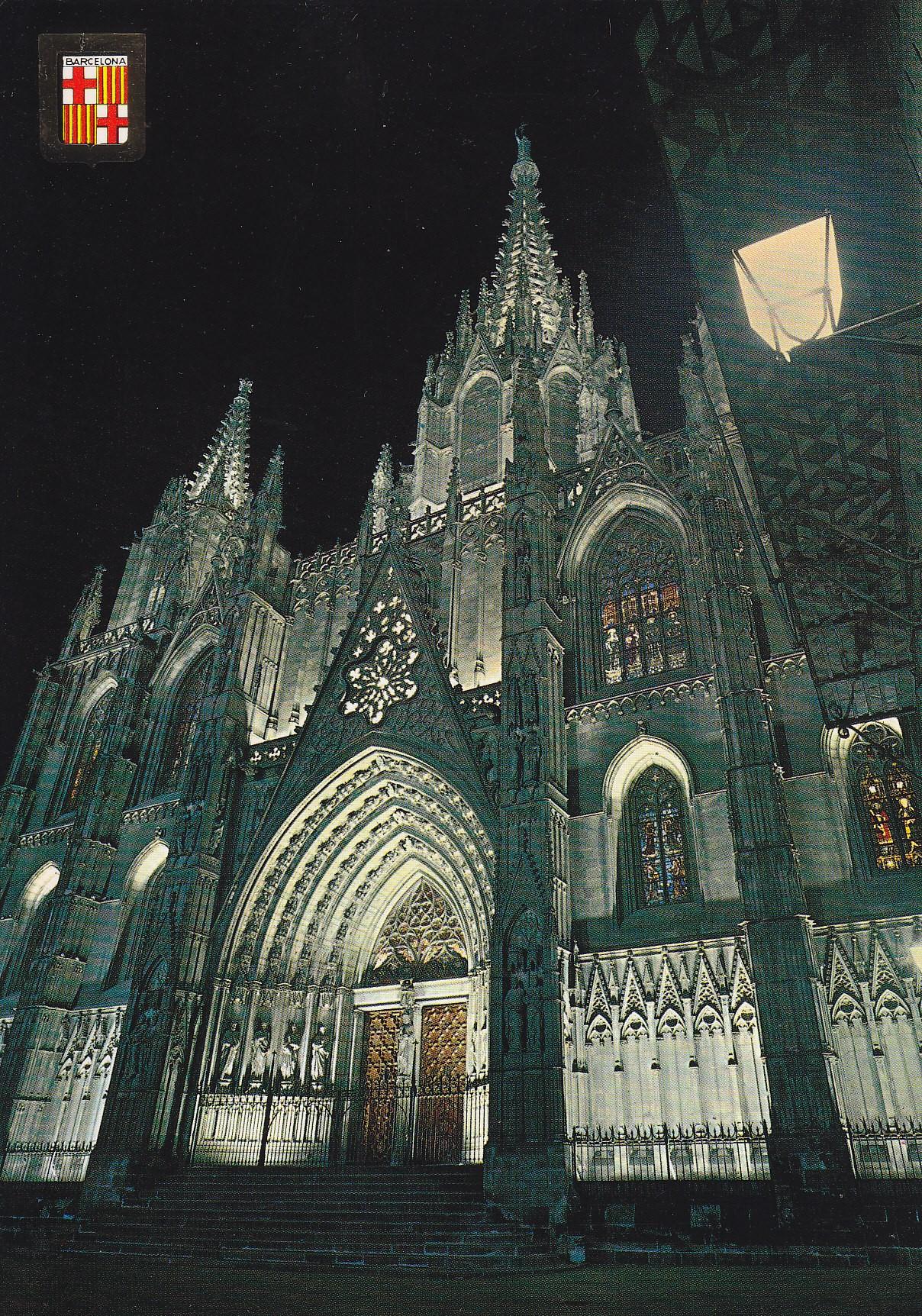 Postal 60059: La Catedral. (Barcelona)  