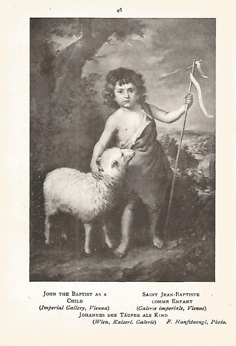 Lamina 146: MURILLO. Juan el Bautista de niño
