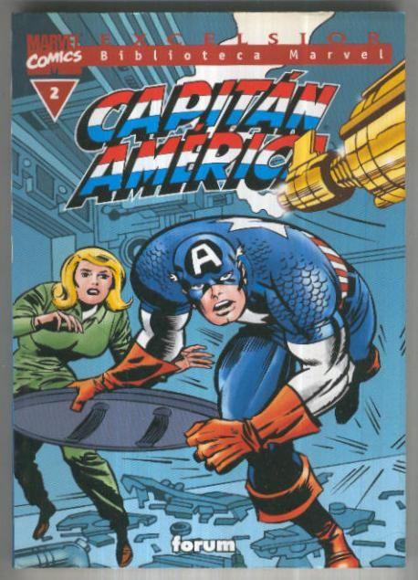 Excelsior Biblioteca Marvel: El Capitan America numero 02