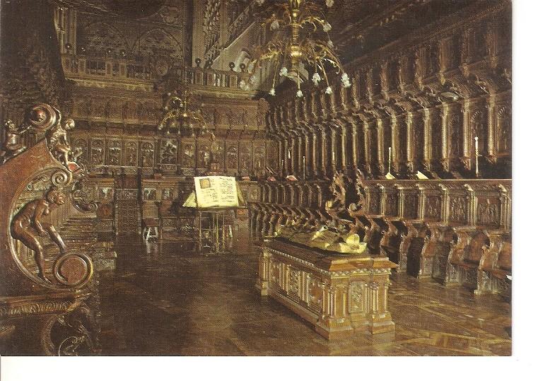Postal 049137 : Burgos. Catedral. Coro. Borgoñon (Siglo XVI)