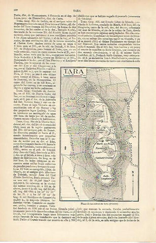 LAMINA ESPASA 6484: Plano de Tara Irlanda