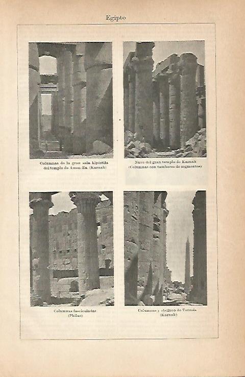 LAMINA ESPASA 6794: Templo de Karnak y Philae. Egipto