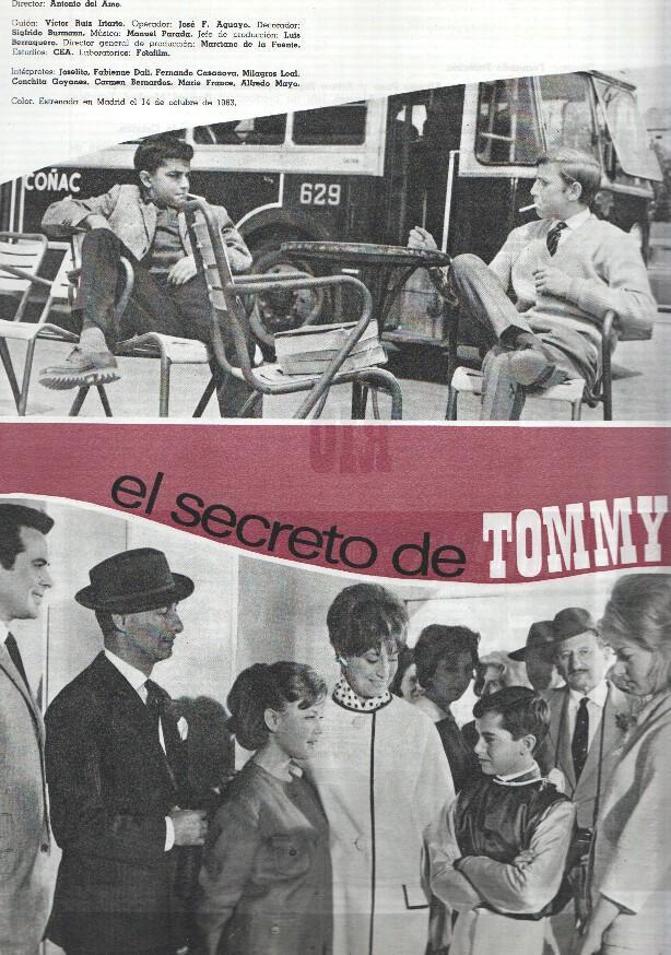 Ficha cine Suevia Films: El secreto de Tommy y Marisol rumbo a rio
