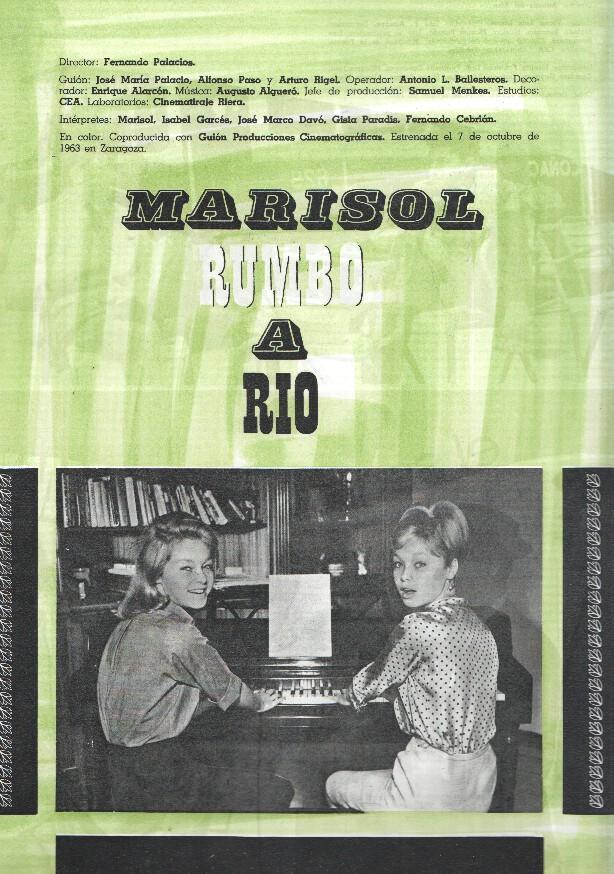 Ficha cine Suevia Films: El secreto de Tommy y Marisol rumbo a rio