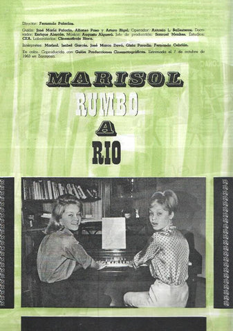 Ficha cine Suevia Films: El secreto de Tommy y Marisol rumbo a rio