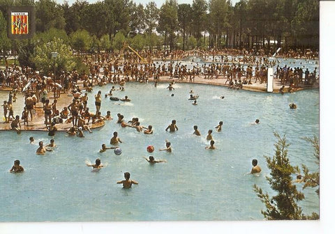 Postal 049827 : Lleida. Parc Municipal de les Basses. Piscines familiars