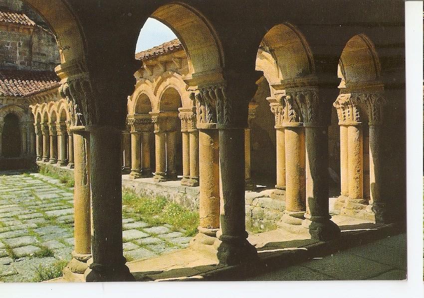 Postal 045226 : Santillana (Santander). Colegiata Claustro