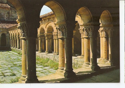 Postal 045226 : Santillana (Santander). Colegiata Claustro
