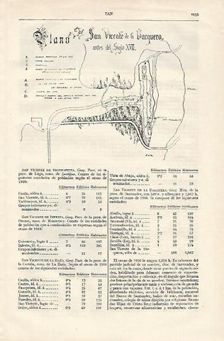 LAMINA ESPASA 18398: San Vicente de la Barguera antes del siglo XVII